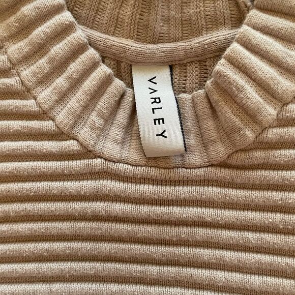 Varley Talbert Ribbed Knit Cropped Sweater Size XS - Picture 3 of 9